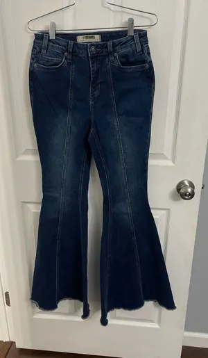 Rock & Roll High Rise Bell Bottom Jeans Size 28/34 thumbnail 1