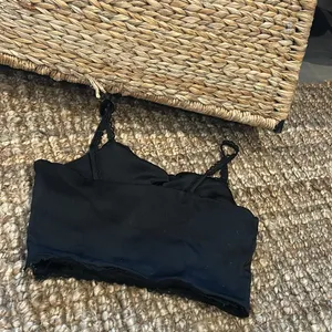 Lottie Moss Black Satin Lace Trim Tank Size XS thumbnail 7