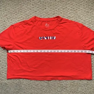 NIKE USA Women’s Soccer “States” Oversized Boxy Crop Top Size XL thumbnail 11