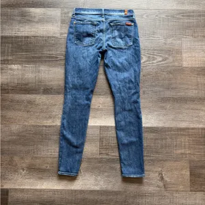7 For All Mankind Dark Blue Skinny Jeans thumbnail 5