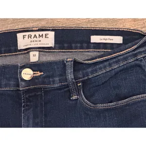 FRAME Le High‎ Flare Benedict Canyon Dark Wash High Rise Jeans Size 32 (30x30) thumbnail 4