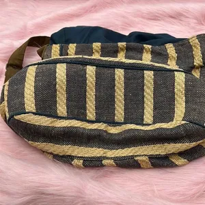 O’Neill burlap jute summer beach shoulder crossbody bag thumbnail 7
