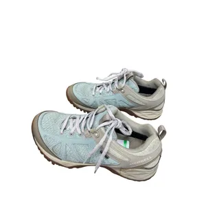 Merrell Select Dry Form 2 womans green leather hiking sneakers Sz 8 SKU 9720 thumbnail 5
