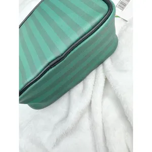 Wicked Bioworld Crossbody Bag Womens Small Green Butterflies Faux Leather Zip thumbnail 4