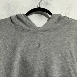 Free People Movement All Sport Hoodie Logo Heather Grey Casual Loungewear Cozy thumbnail 4