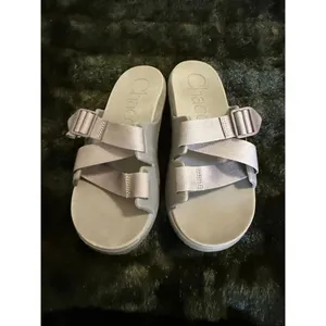 Chacos Chillos Slide Size 9 Strappy Sport Sandals purple shoes thumbnail 2