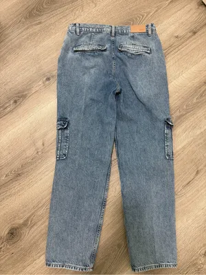 RAILS Cargo Jeans Women’s Size 27 Blue Straight Leg Utility Denim Pants thumbnail 2