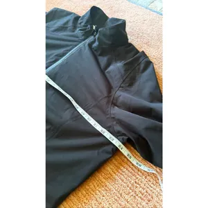 Lady Hagen Black Rain Jacket XXL Lightweight Zip Up Velcro Sleeves thumbnail 8