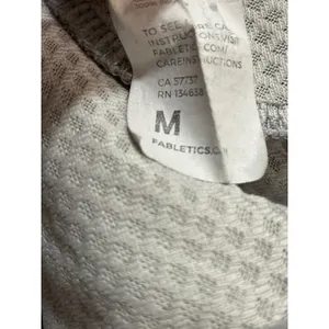 Fabletics Women's Gray High Waisted Straight Leg Casual Trousers Pants Size M thumbnail 6
