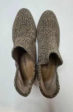Baley Animal Print Ankle Boots Size 7.5M thumbnail 4