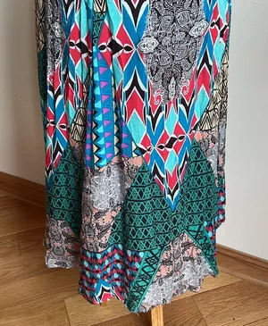 Flying Tomato dress geometric pattern womens medium thumbnail 5