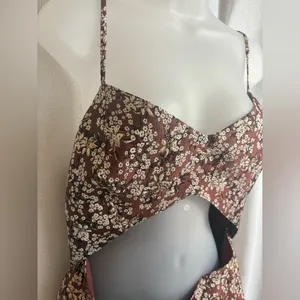 NWT LEYDEN Cutout Printed Cami Sheath Dress | Blossom Jacquard Size‎ XL 0429 thumbnail 4