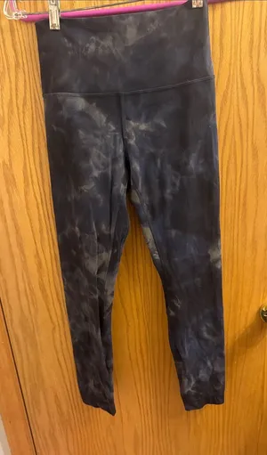lululemon athletica Black Tie-Dye High-Waist Leggings thumbnail 1