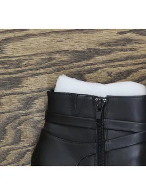 NWT Bella Vita Arlette Dress Leather Buckle Booties ARLET Black 8.5N thumbnail 11