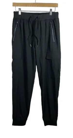 Stelle Womens Hiking Cargo Jogger Pants Black Water Resistant Quick Dry M thumbnail 1