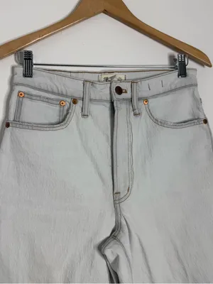 Madewell Perfect Vintage Wide Leg Crop Jeans 27 Edmunds Wash High Rise thumbnail 5