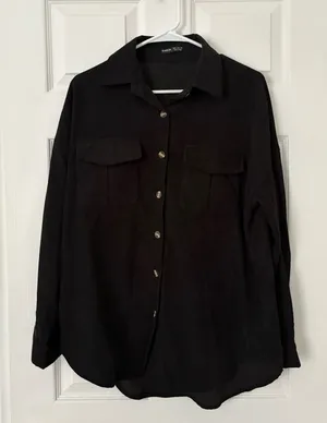 Black Button-Up  thumbnail 1