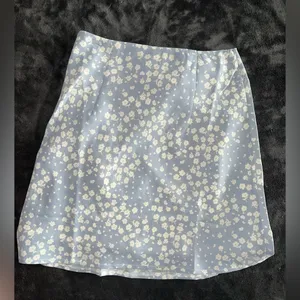 Princess Polly Flo Mini Skirt in Blue Size 0 New with tag thumbnail 6