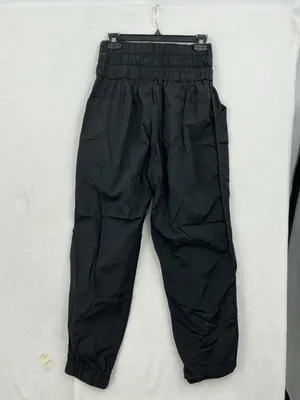 Free people movement Black Drawstring Cargo Pants 749 thumbnail 2