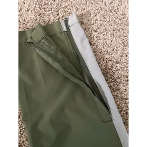 New Balance Green Track Pants Women's Athletic Relaxed Fit Zip Ankle thumbnail 4