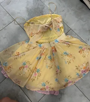 yellow romper dress thumbnail 4