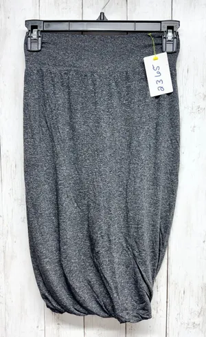 Lululemon‎ Skirt Women Size 6 Heather Gray Boulevard Bliss Midi Casual Athletic thumbnail 1