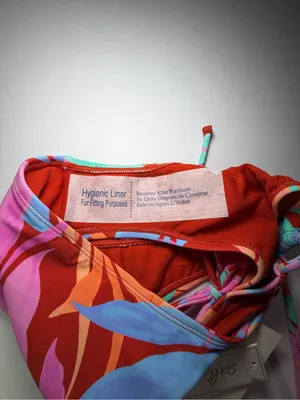 Salt + Cove Multi-Color Tropical Tie-Side Bikini Bottoms thumbnail 6