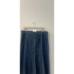Riders Copper Women 15M Blue‎ Jean Long Dark Wash Flared Panel thumbnail 5