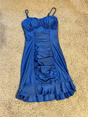 City Studios Homecoming Dress Blue thumbnail 3