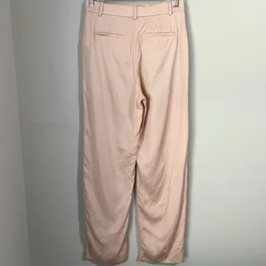 J. Crew Ingrid Pants Women's Size 2T Gramercy Twill Blush Pink Trousers BK256 thumbnail 6