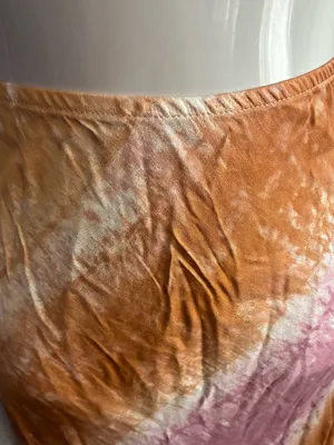 🆕love...ady Orange to Pink Ombre Mid Skirt XS🆕 thumbnail 6