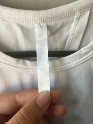 Fabletics White Dry-Flex Twisted Open Back Tank Size Small thumbnail 2