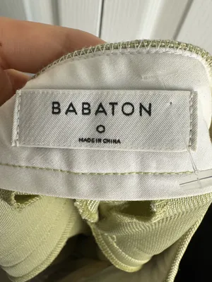 Aritzia Babaton Borna High-Rise Tailored Trouser Shorts light Sage Agency chic 0 thumbnail 7