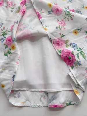 Altar'd State Altar'd Floral Pink Cowl Neck Mini Dress Size Large thumbnail 5