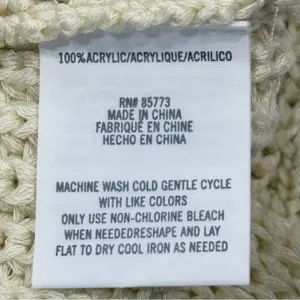 O’neill Dorie Sweater Tank Top Small Cream Crochet Beach Festival Boho Coachella thumbnail 9
