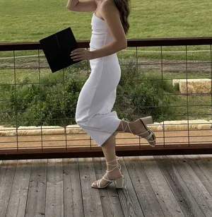 ZARA Dress White thumbnail 2