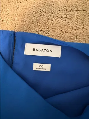 Babaton Aritzia Dress Mini Blue thumbnail 3