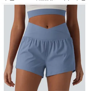 Halara Crossover High-Waisted Shorts thumbnail 3