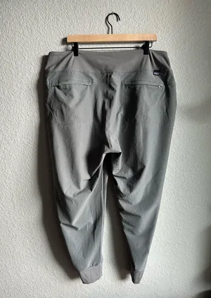 Patagonia Gray Happy Hike Studio Pants thumbnail 4