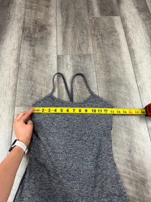 Lululemon Dark Grey Power Y Tank thumbnail 9