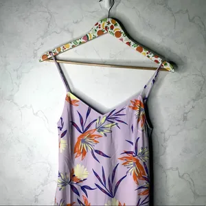Lulu’s Quinlynn Floral Lavender Midi slip Dress thumbnail 5