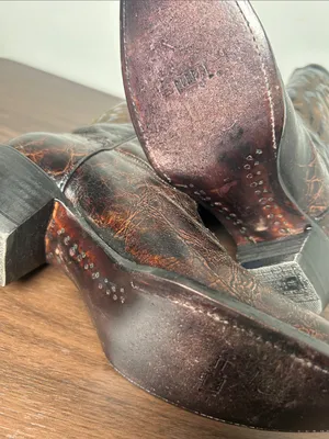 Corral Distressed Leather Western Cowboy Boots Women's Size 8.5 M Style A-2519 thumbnail 11