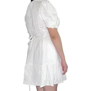 Gap white cotton mini dress thumbnail 2