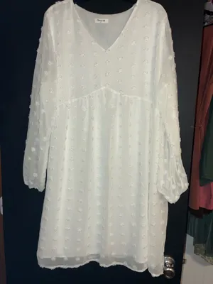 Amazon White Dress thumbnail 1