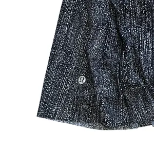 Lululemon Lost in Pace Skirt Skort Air Time White Black W8773R‎ Women's Size 6 thumbnail 3