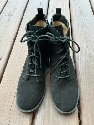 Caslon Water resistant Lace-Up Suede Ankle Booties ☔️ thumbnail 15