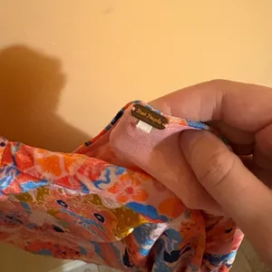 Della Burnout Velvet Mini Dress in Fruit Punch Combo thumbnail 6