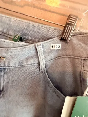Halara Small low rise Asymmetric Waistband Light Blue Wash Small thumbnail 8