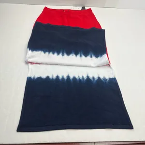 Lauren Ralph Lauren Red White‎ Blue Stretch Womens XS Skirt Side Slit NEW *FLAW thumbnail 12