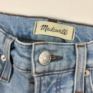 Madewell Perfect Vintage Straight Jeans Womens 23 Blue Light Wash Distressed thumbnail 7